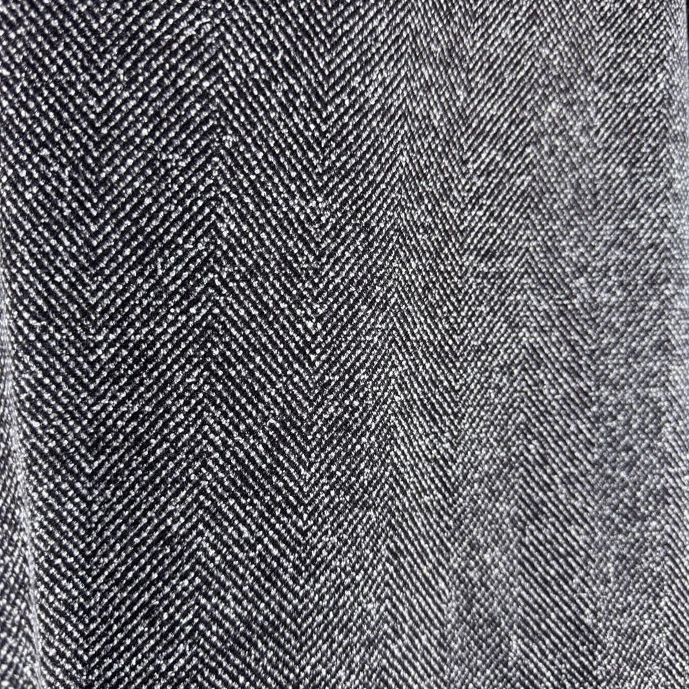 Women's Lands' End Pencil Skirt 22W Black White Herringbone - Picture 2 of 11